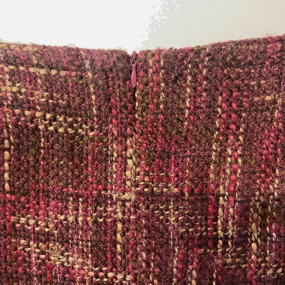 Central Park Womens Tweed Pencil Skirt, Size M - Picture 4 of 8